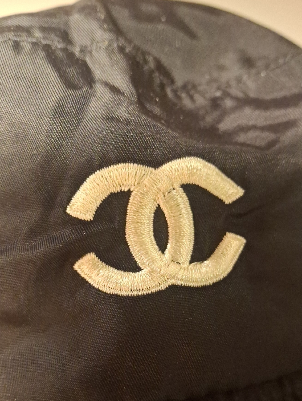 CHANEL Black Bucket Rain Hat - Picture 6 of 6